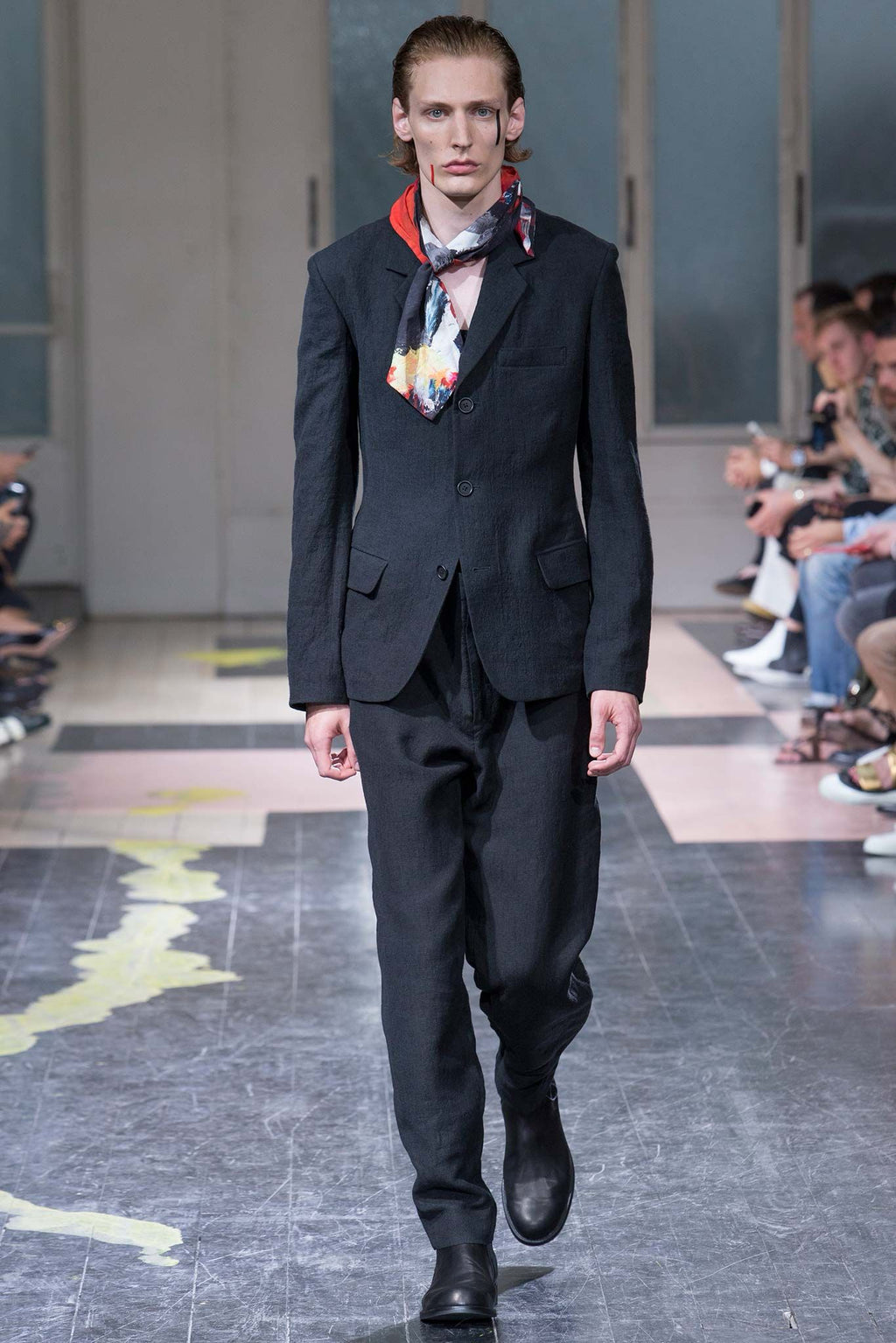 Yohji Yamamoto Pour Homme SS16 linen pants – runway | Recente Studio