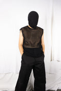 Junya Watanabe Man S/S 2024 net vest – front view | Recente Studio