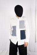 Ganryu Comme des Garçons S/S 2016 patchwork shirt – front view | Recente Studio