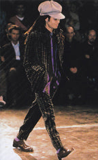 Comme des Garçons Homme Plus AW01 psychedelic shirt – side view | Recente Studio