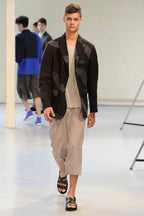 Issey Miyake Men SS12 striped jacket – back view | Recente Studio