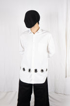 Comme des Garçons SHIRT rings shirt – front view | Recente Studio