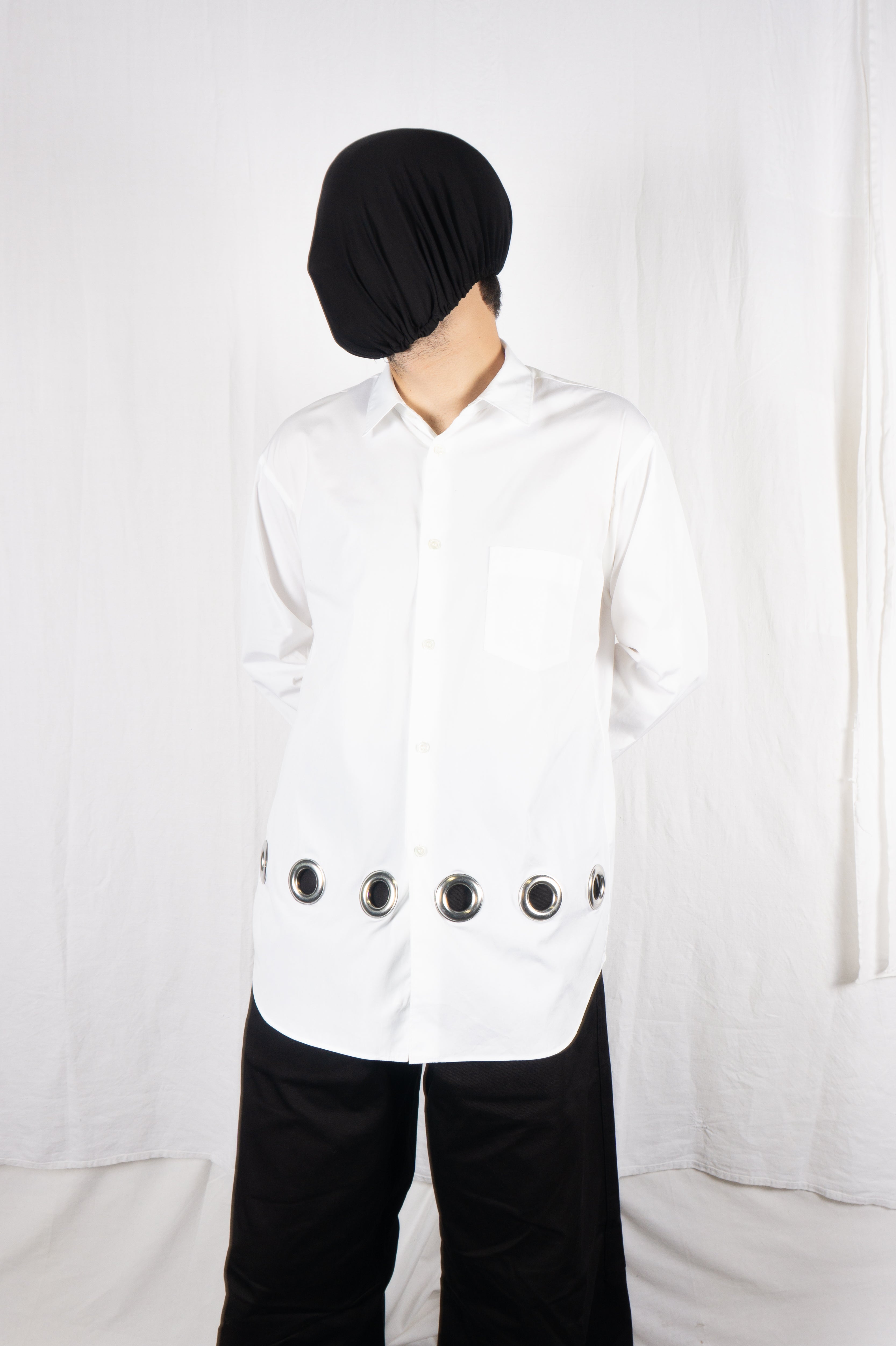 Comme des Garçons SHIRT rings shirt – front view | Recente Studio