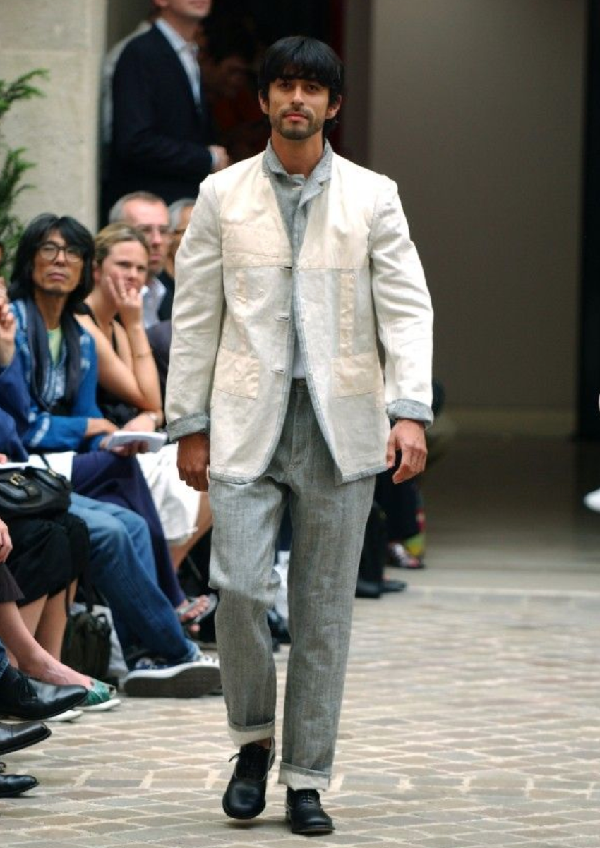 Comme des Garçons Homme Plus S/S 2004 reversible jacket – runway detail | Recente Studio