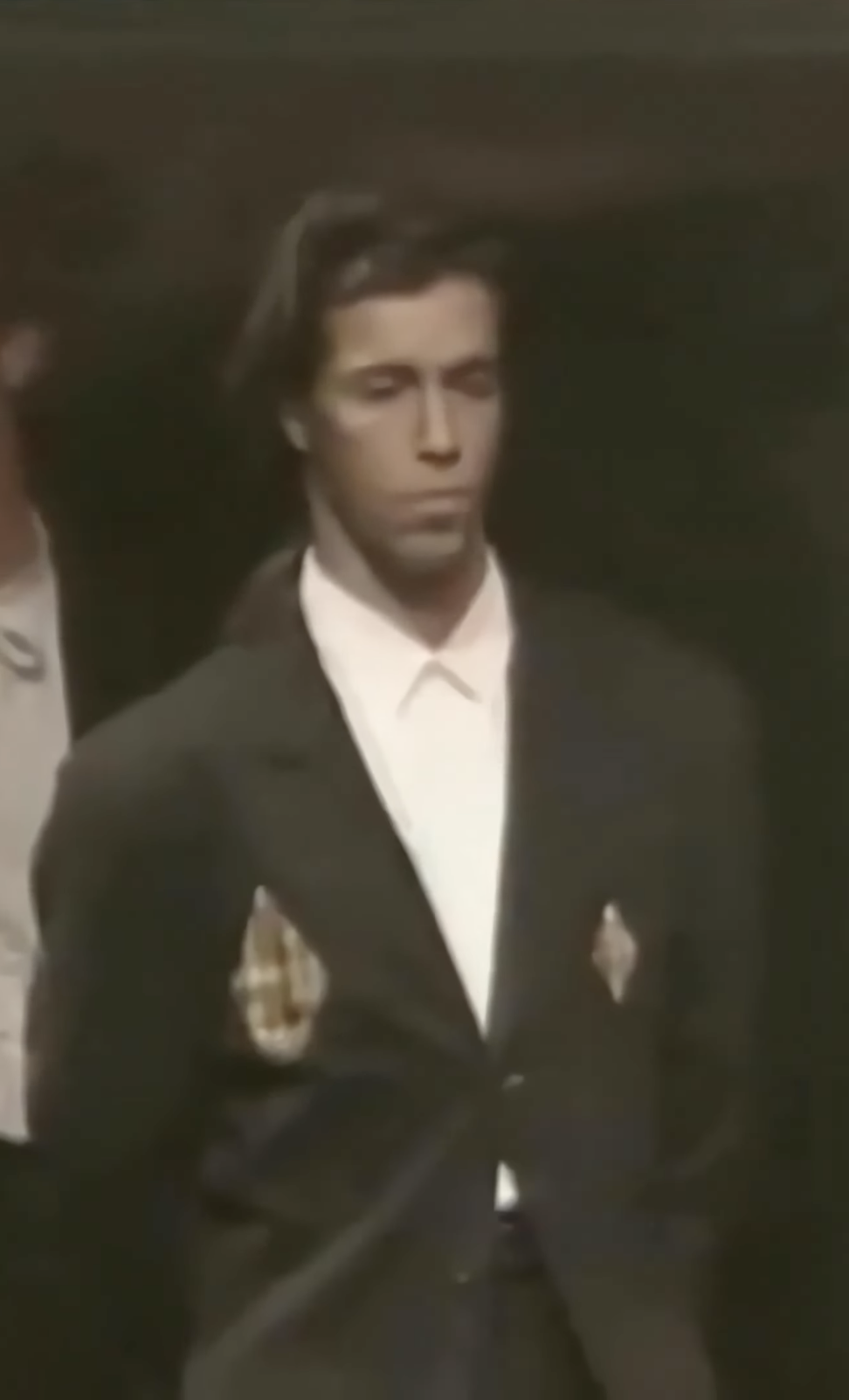 Yohji Yamamoto Pour Homme SS88 patched jacket – runway | Recente Studio
