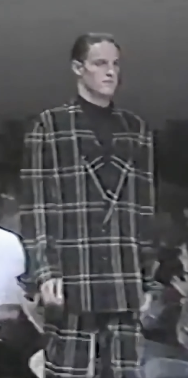 Comme des Garçons Homme Plus SS88 checkered jacket – runway | Recente Studio