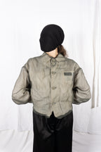 Undercover S/S 2024 transparent crop jacket – front view | Recente Studio