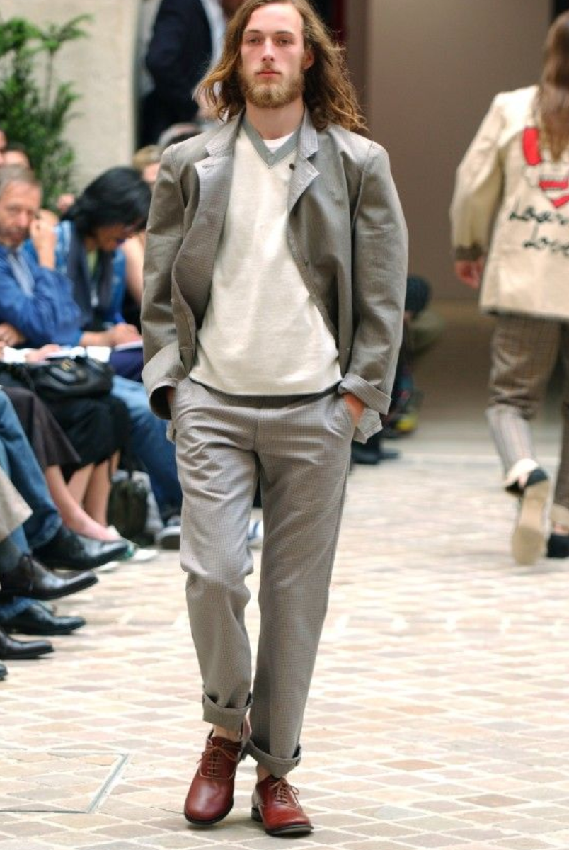 Comme des Garçons Homme Plus SS04 wool vest – runway | Recente Studio