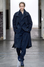 Issey Miyake AW19 triangle jacket – back view | Recente Studio