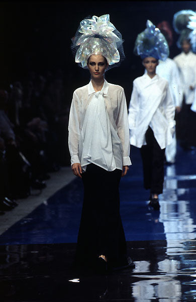 Yohji Yamamoto SS96 sheer blouse – runway | Recente Studio