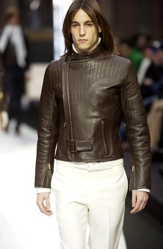 Masakï Matsushïma Couturier AW04 armor leather jacket – runway | Recente Studio