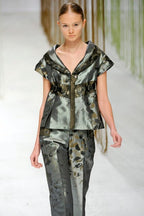 Issey Miyake SS09 printed 3/4 sleeve jacket – runway | Recente Studio