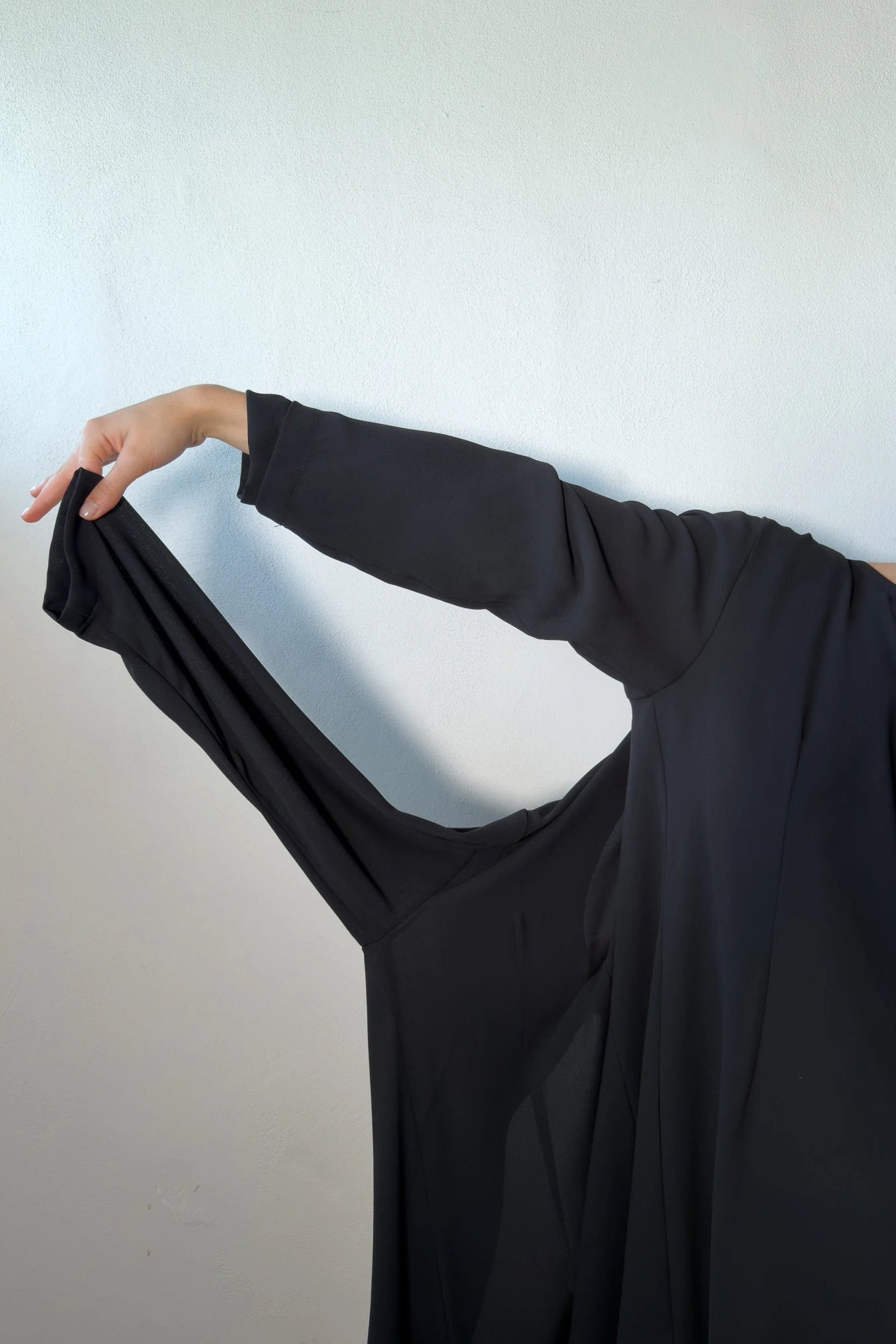 Comme des Garçons AW91 asymmetrical dress – detail view | Recente Studio