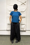 tricot Comme des Garçons A/W 2019 wide wool pants – front view | Recente Studio