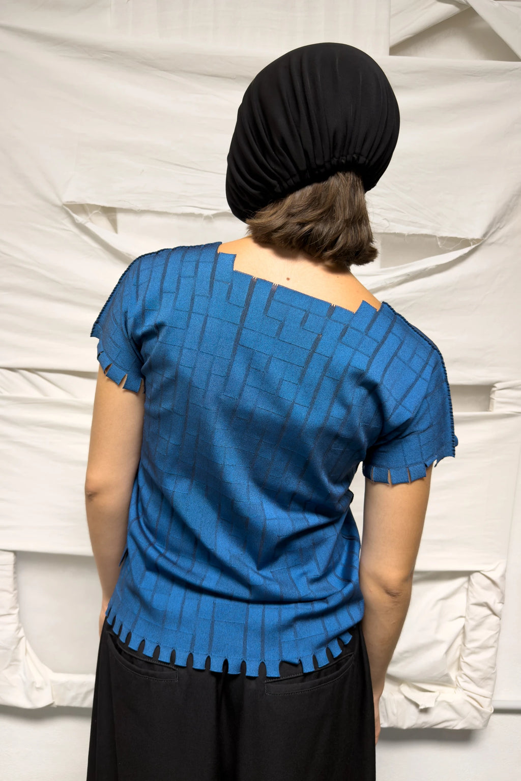 Issey Miyake Pleats Please A/W 2007 geometric t-shirt – full length | Recente Studio
