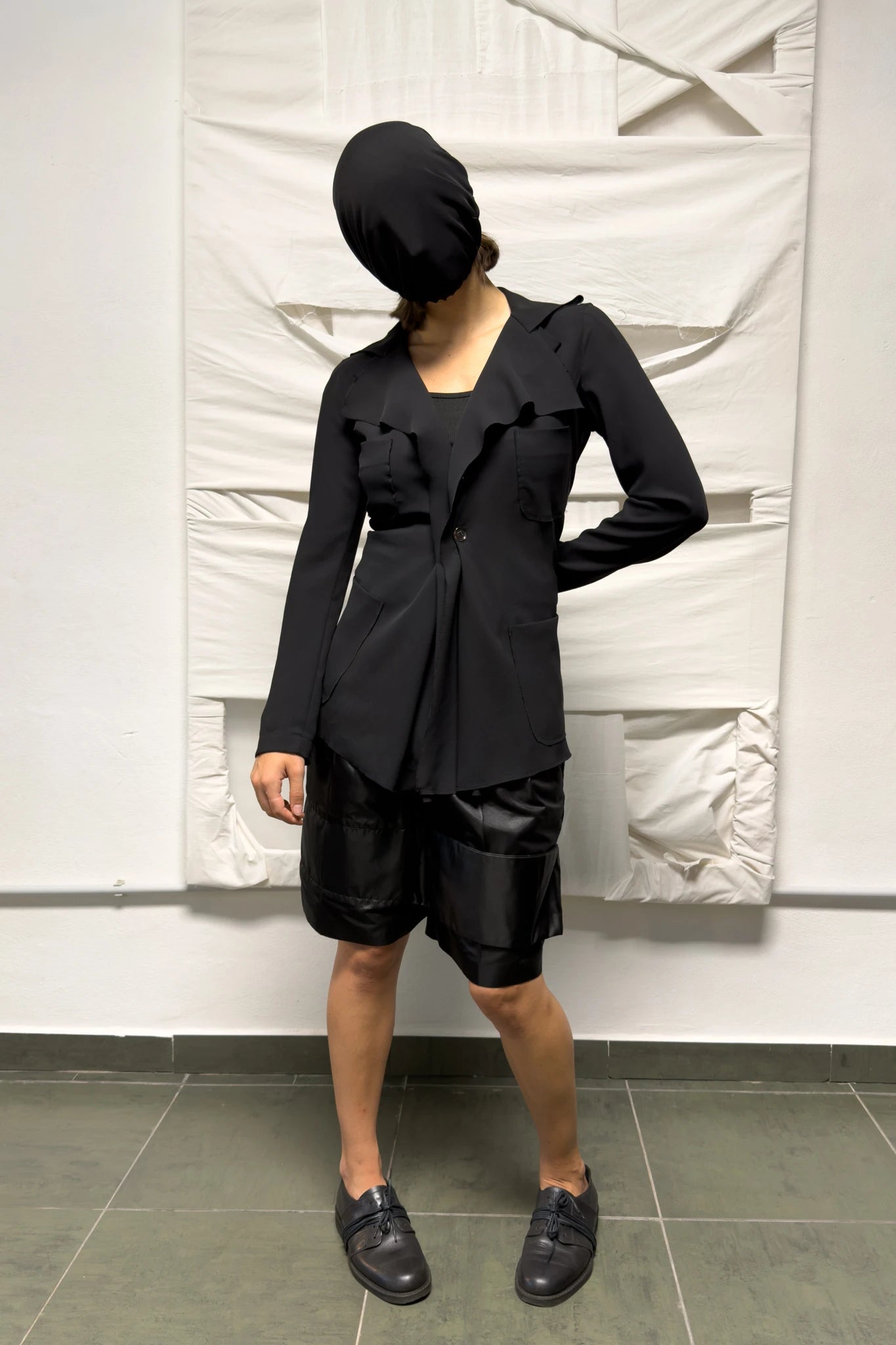 Junya Watanabe S/S 2004 chiffon jacket – front view | Recente Studio