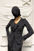 Junya Watanabe S/S 2004 chiffon jacket – front detail view | Recente Studio