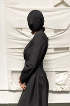 Junya Watanabe S/S 2010 asymmetrical collar coat – side view | Recente Studio
