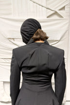 Junya Watanabe S/S 2010 asymmetrical collar coat – back view | Recente Studio