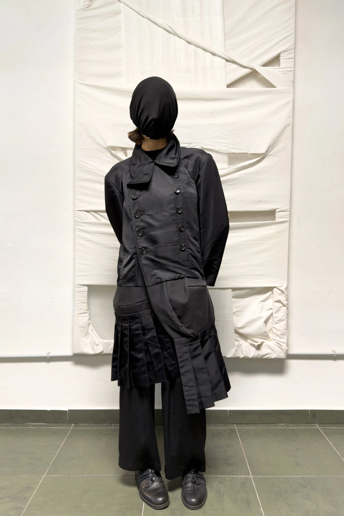 Comme des Garçons S/S 2009 deconstructed trench coat – back view | Recente Studio