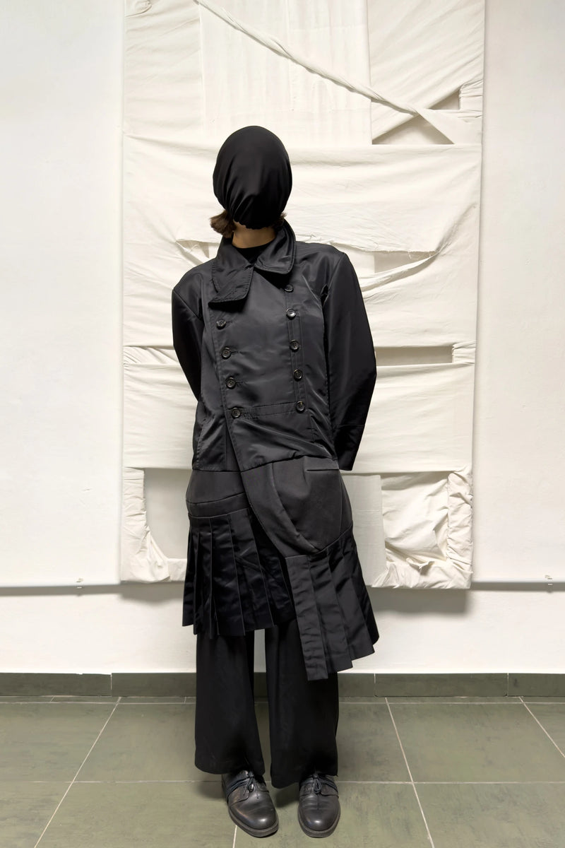 Comme des Garçons S/S 2009 deconstructed trench coat – back view | Recente Studio
