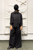 Junya Watanabe S/S 2013 cropped trench coat – front view | Recente Studio