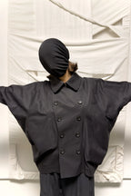 Junya Watanabe SS13 cropped trench coat – detail view | Recente Studio