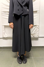 tricot Comme des Garçons A/W 1995 wide hole skirt-pants – back view | Recente Studio