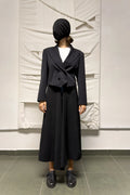 tricot Comme des Garçons A/W 1995 wide hole skirt-pants – front view | Recente Studio