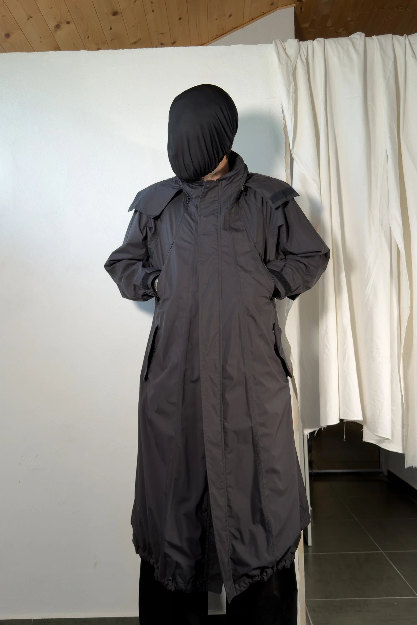 Issey Miyake Men S/S 2013 parachute coat – three-quarter view | Recente Studio