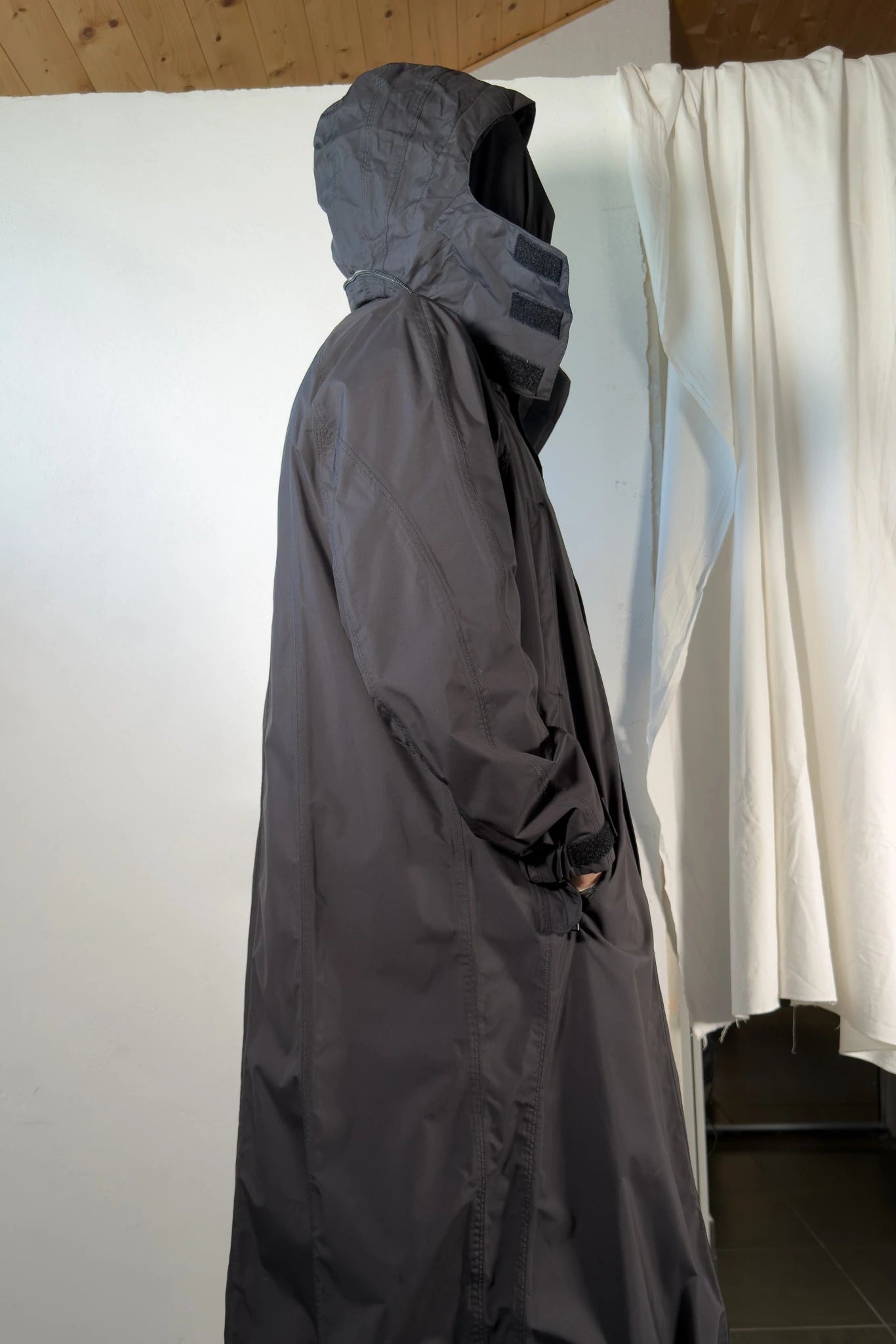 Issey Miyake Men SS13 parachute coat – back view | Recente Studio
