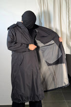 Issey Miyake Men SS13 parachute coat – collar detail | Recente Studio
