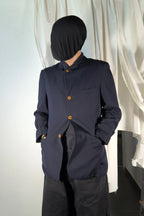 Comme des Garçons Homme Plus A/W 2002 orange buttons jacket – front view | Recente Studio