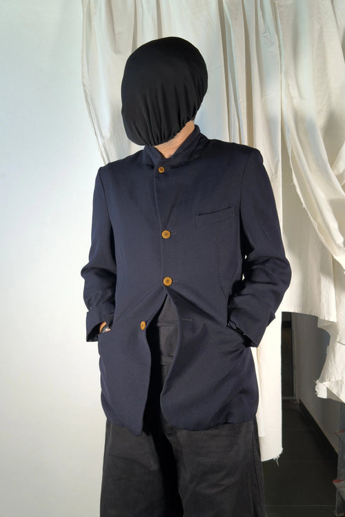 Comme des Garçons Homme Plus A/W 2002 orange buttons jacket – front view | Recente Studio