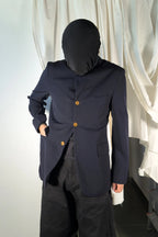 Comme des Garçons Homme Plus A/W 2002 orange buttons jacket – back view | Recente Studio