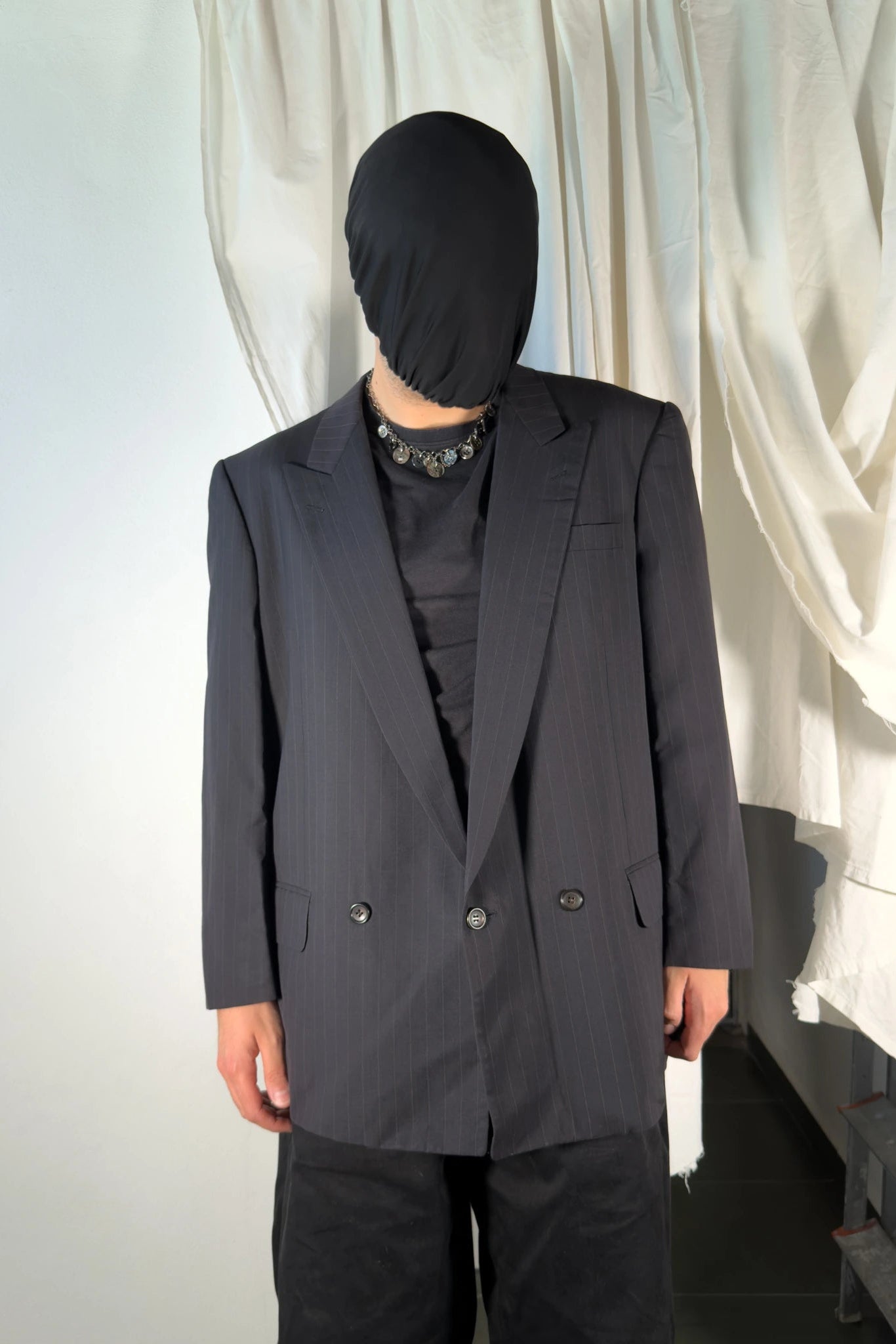 Comme des Garçons Homme Deux A/W 1993 oversized jacket – front view | Recente Studio