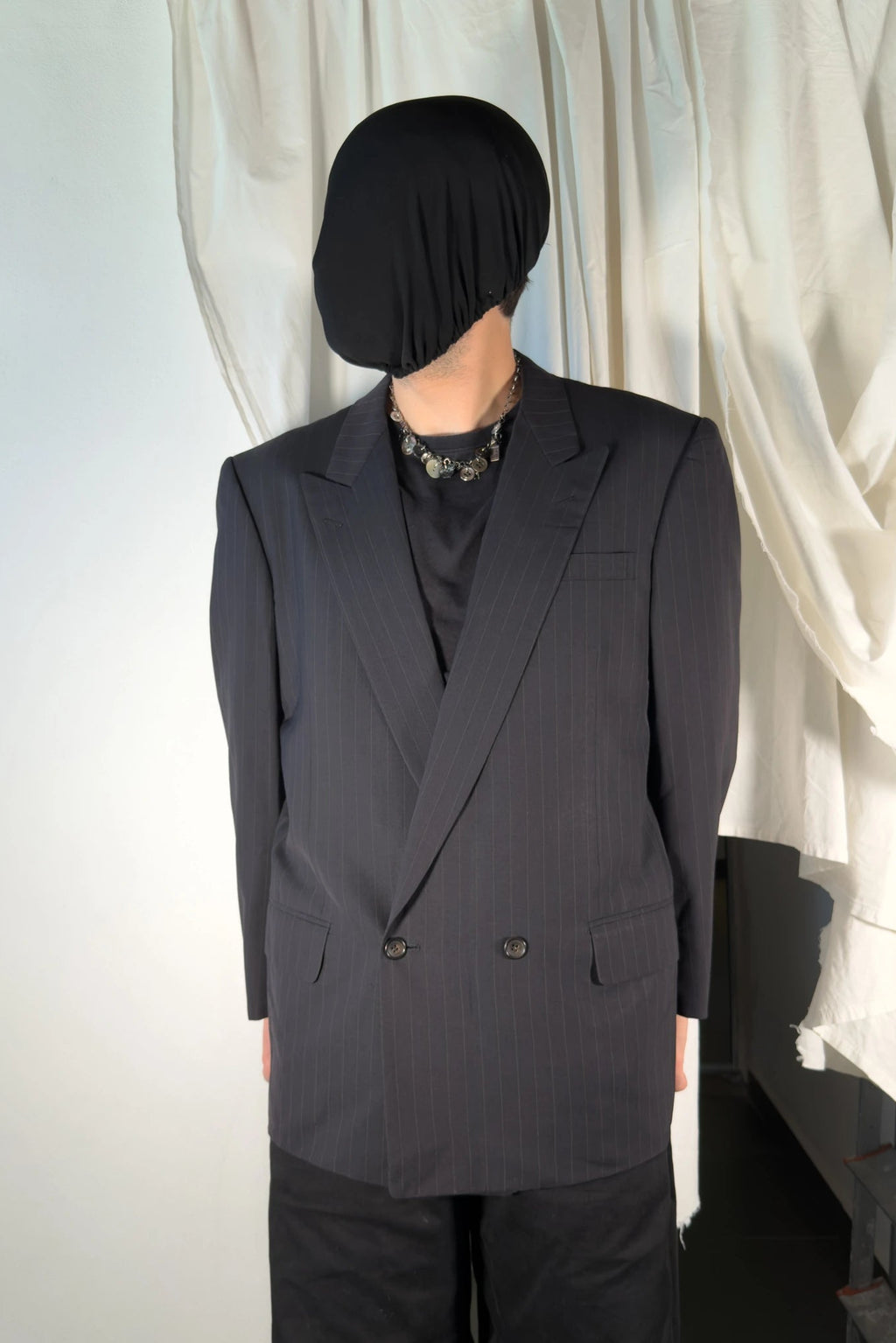 Comme des Garçons Homme Deux AW93 oversized jacket – detail view | Recente Studio