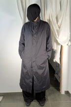 Issey Miyake Men A/W 1999 parachute trench coat – side view | Recente Studio
