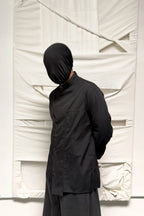 Yohji Yamamoto Pour Homme A/W 2020 deconstructed shirt – side view | Recente Studio