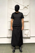 Yohji Yamamoto Pour Homme S/S 2014 wide-leg skirt-panel pants – front view | Recente Studio