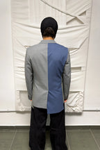 Comme des Garçons Homme Deux S/S 2023 asymmetrical jacket – detail view | Recente Studio