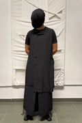 Ground Y Yohji Yamamoto long vest – front view | Recente Studio