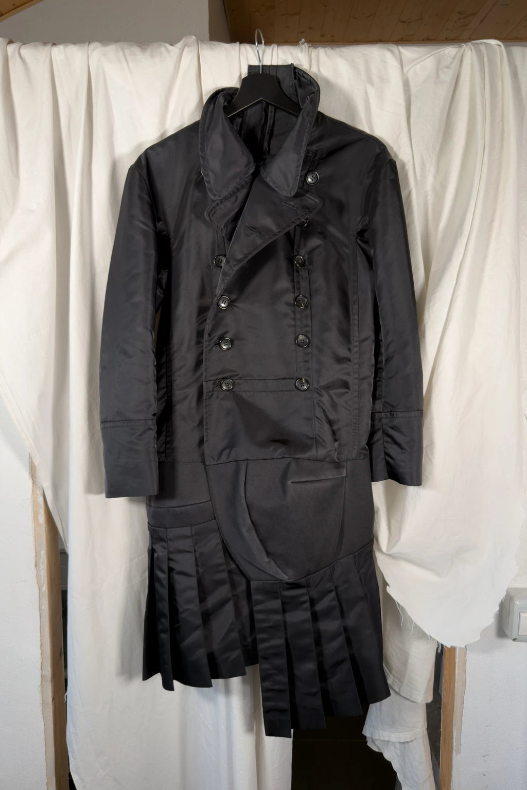 Comme des Garçons S/S 2009 deconstructed trench coat – front view | Recente Studio