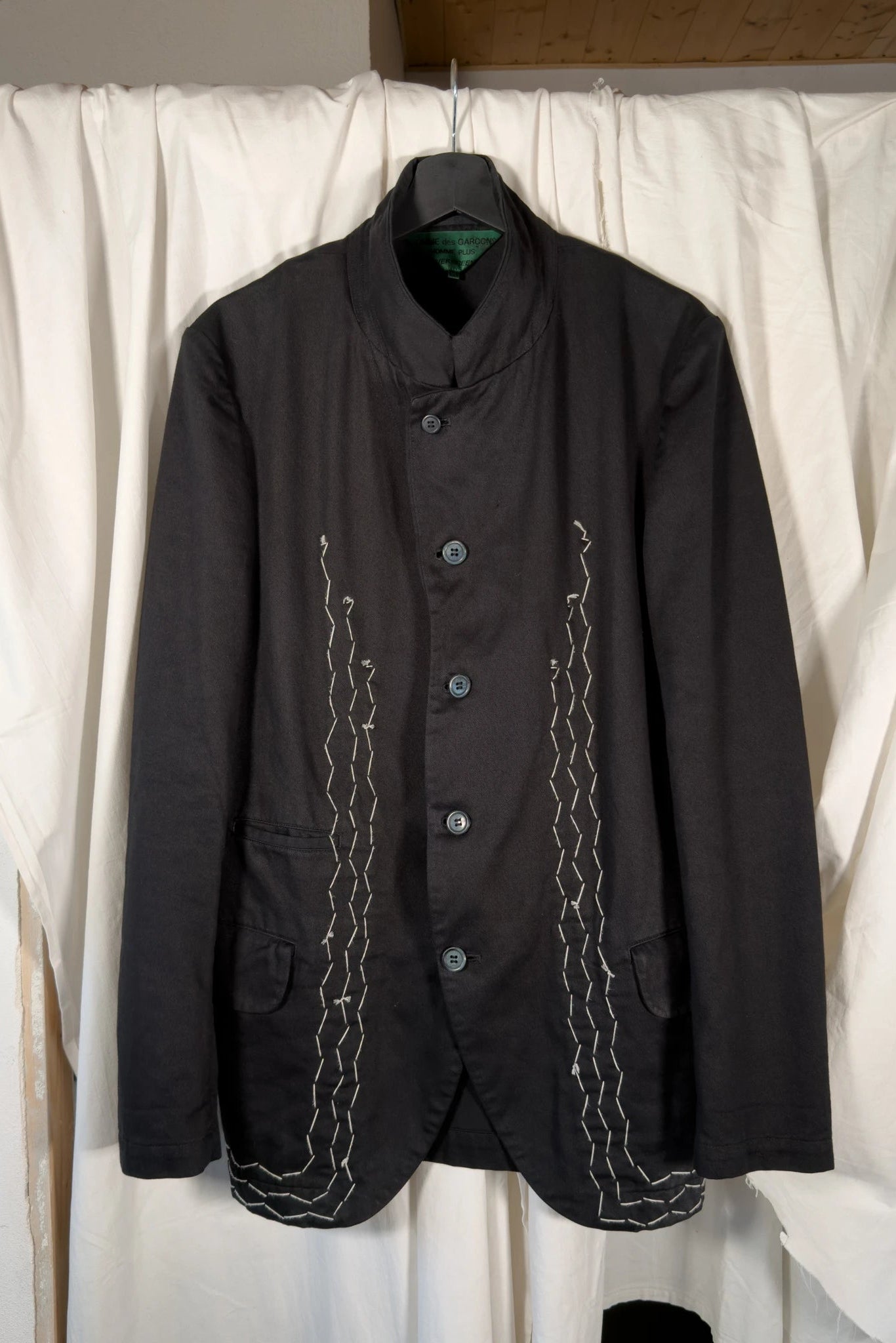 Comme des Garçons Homme Plus 2000s chains jacket – runway view | Recente Studio