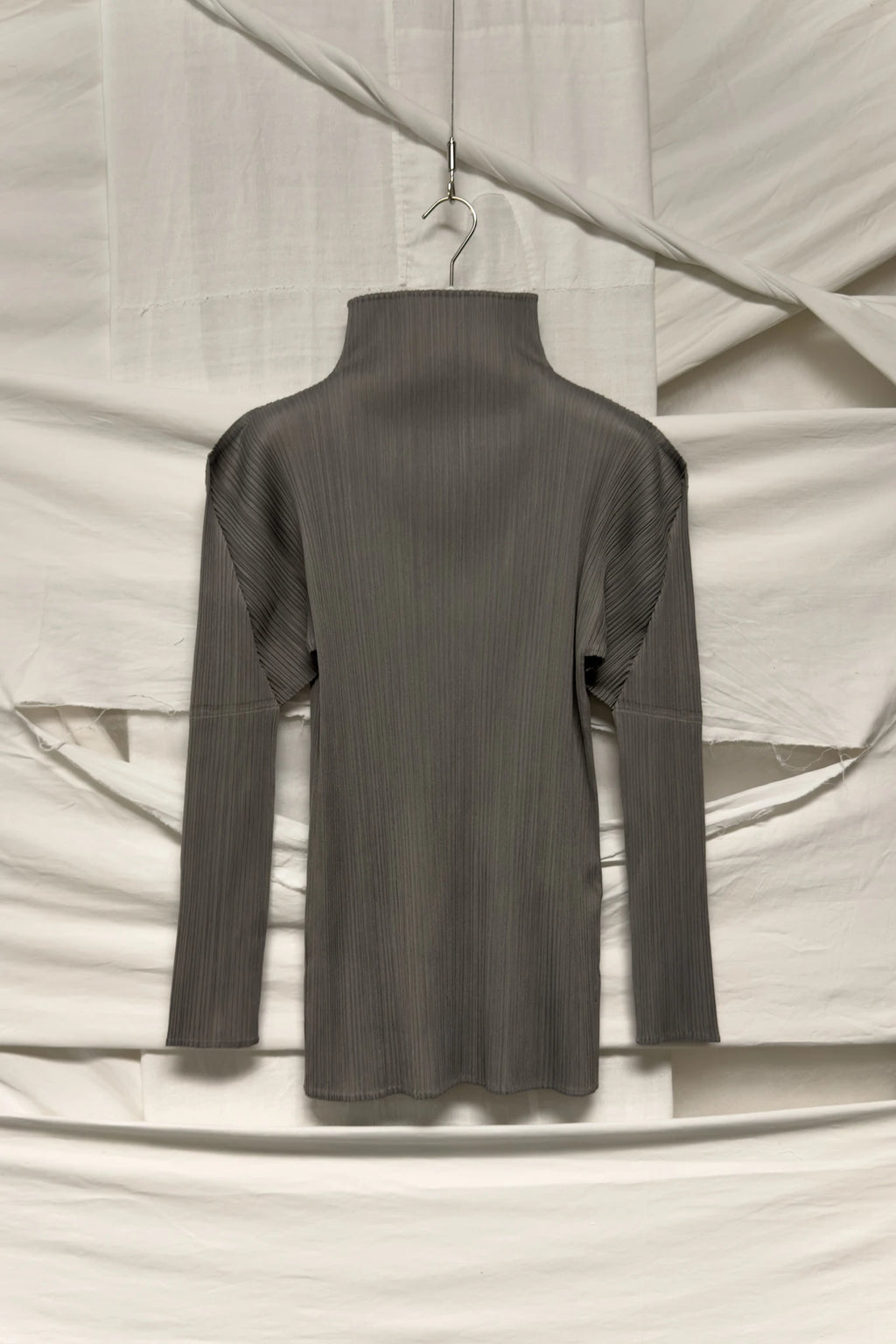 Issey Miyake Pleats Please top – garment on hanger | Recente Studio