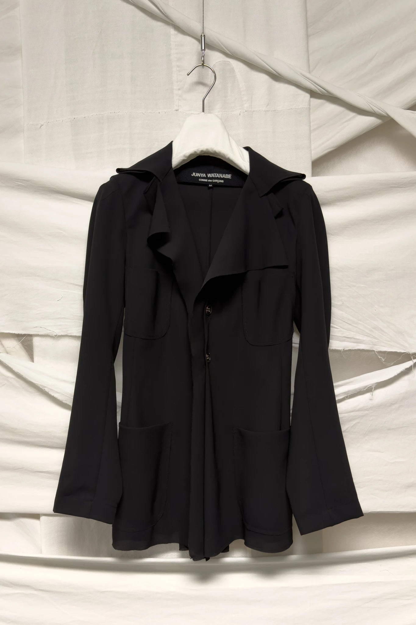 Junya Watanabe S/S 2004 chiffon jacket – garment on hanger | Recente Studio