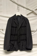 Issey Miyake Men A/W 2011 stripes three pockets jacket – garment on hanger | Recente Studio