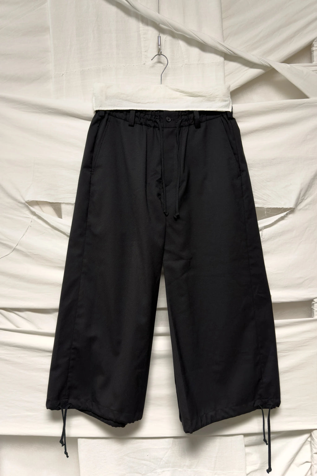 S'YTE Yohji Yamamoto AW18 wide balloon pants – styled view | Recente Studio