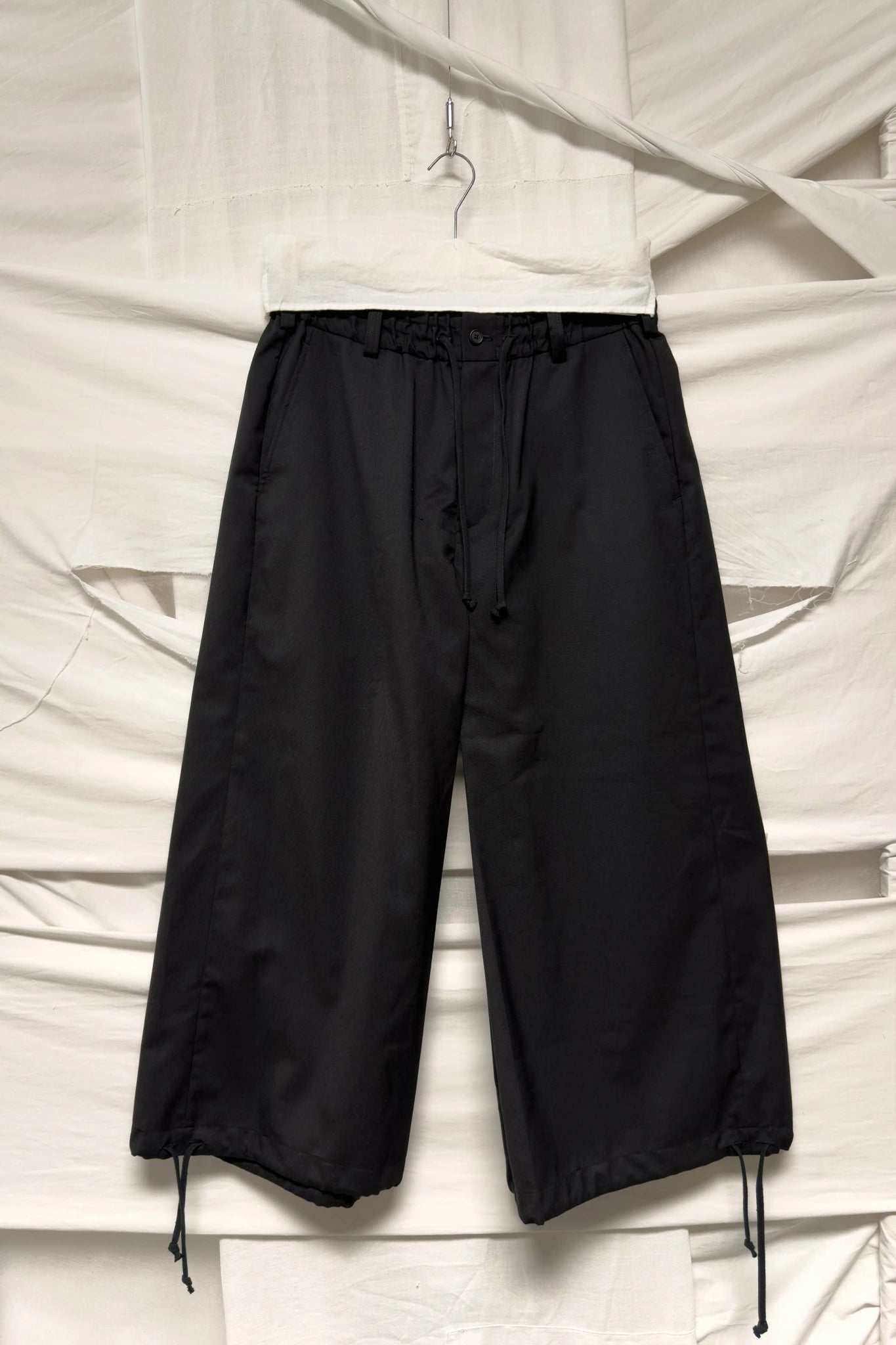 S'YTE Yohji Yamamoto AW18 wide balloon pants – styled view | Recente Studio