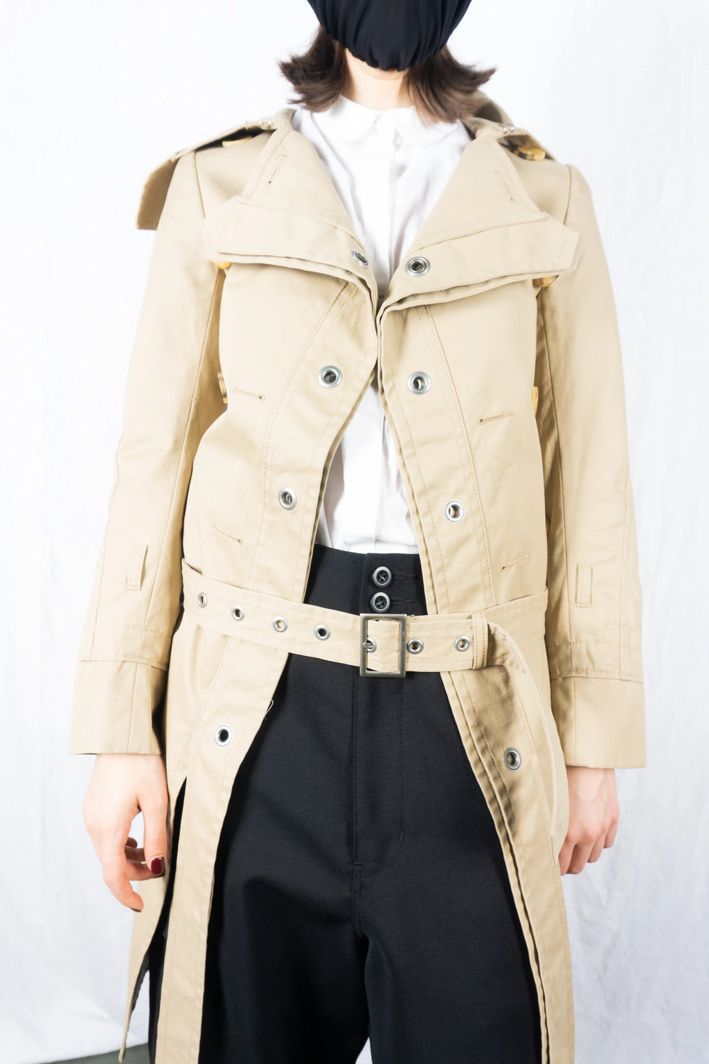 Junya Watanabe Comme des Garçons S/S 2006 deconstructed trench – back view | Recente Studio